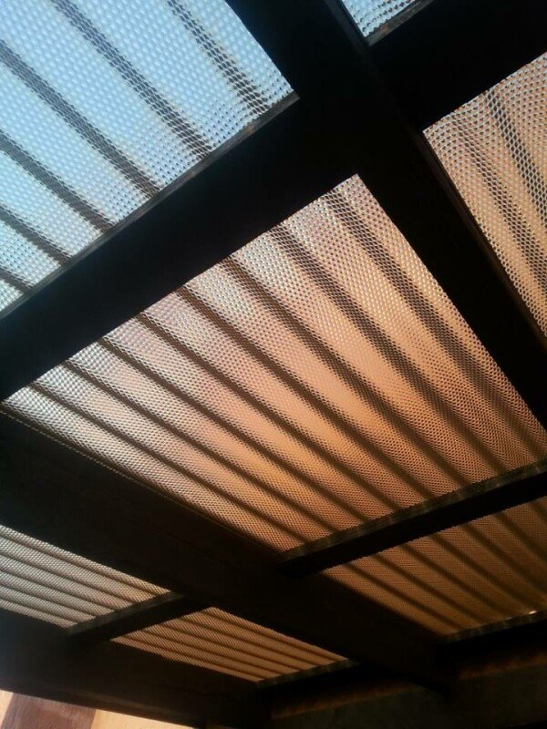 Pronksivärvi laineline reljeefne polükarbonaat PRISMA 2,8 mm - Image 2