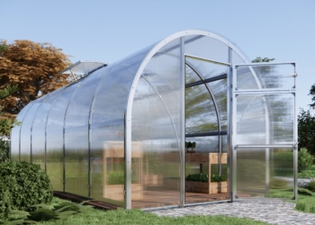 Polükarbonaadist kattega kasvuhoone Sigma Lux 2,5